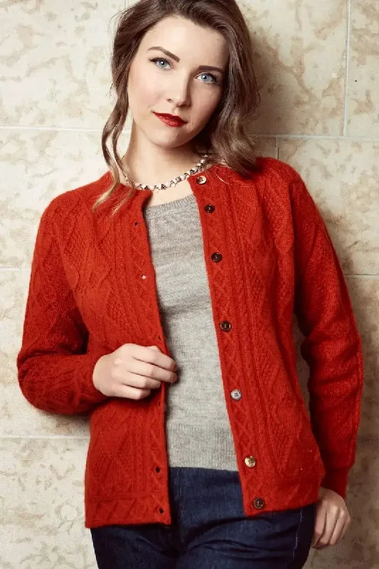 cashmere blend women cardigan for a luxurious feelMena Woman Cardigan, Qiviuk & Merino cashmere blend women cardigan for a luxurious feelMena Woman Cardigan, Qiviuk & Merino