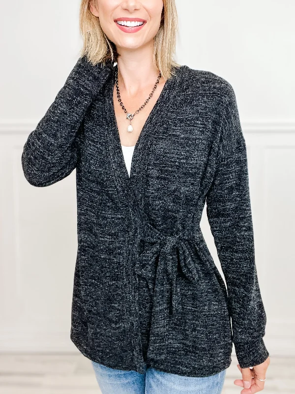 ribbed women cardigan with a classic textureBrushed Sweater Waist Strap Cardigan Sweater ribbed women cardigan with a classic textureBrushed Sweater Waist Strap Cardigan Sweater
