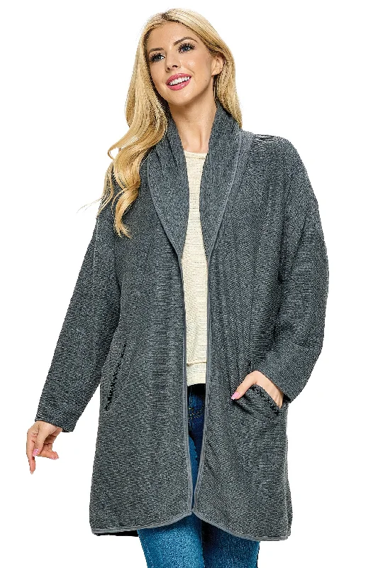 cashmere blend women cardigan for a luxurious feelCardigan Textured Oversized With Pockets cashmere blend women cardigan for a luxurious feelCardigan Textured Oversized With Pockets