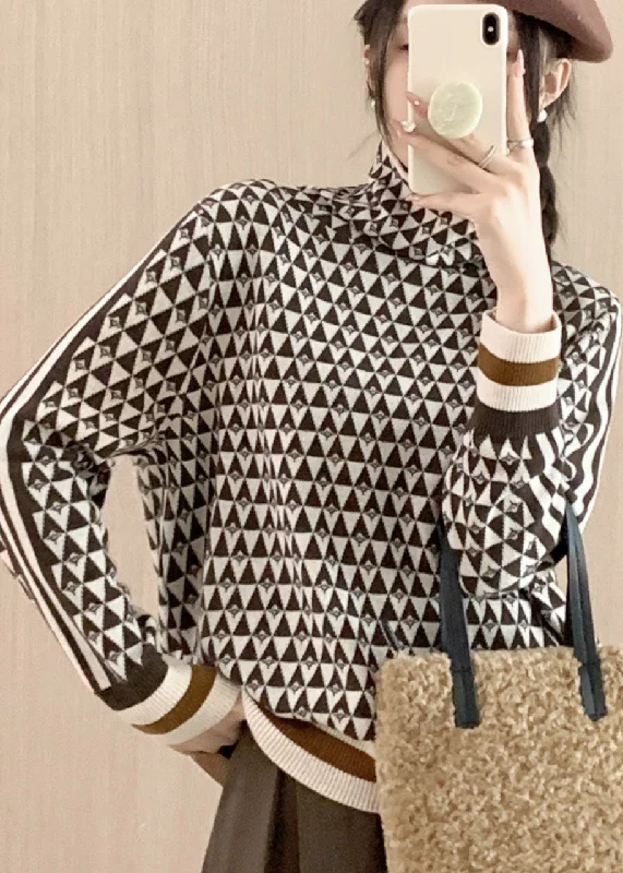 Plus Size Women's Belted Cable Knit SweatersCasual Turtle Neck Geometric Thick Knit Sweaters Tops Fall Plus Size Women's Belted Cable Knit SweatersCasual Turtle Neck Geometric Thick Knit Sweaters Tops Fall