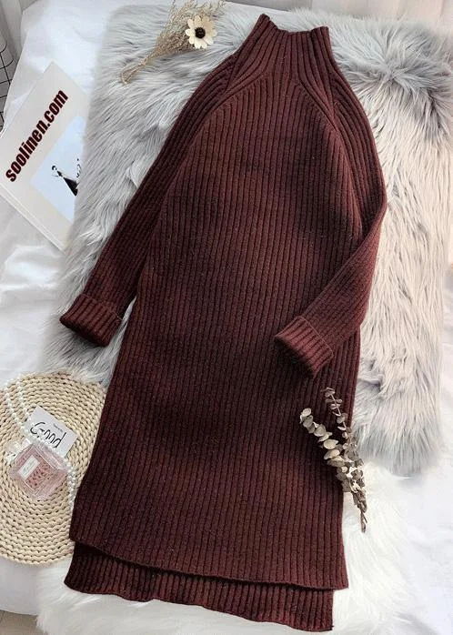 Plus Size Women's Belted Cable Knit SweatersChunky low high design Sweater high neck dress outfit Quotes chocolate baggy sweater dresses Plus Size Women's Belted Cable Knit SweatersChunky low high design Sweater high neck dress outfit Quotes chocolate baggy sweater dresses