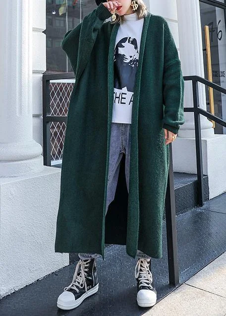 V - Neck Women's Ribbed Wool Sweaters for FallFor Spring knit sweat tops fall fashion blackish green sweater coat V - Neck Women's Ribbed Wool Sweaters for FallFor Spring knit sweat tops fall fashion blackish green sweater coat
