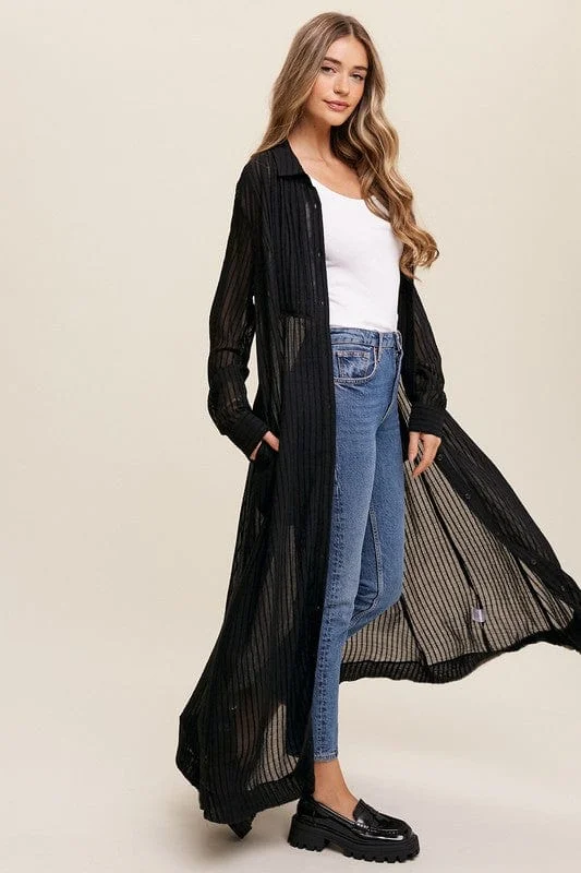 floral print women cardigan for a feminine touchLong Button Down Shirt Maxi Dress *Online Only* floral print women cardigan for a feminine touchLong Button Down Shirt Maxi Dress *Online Only*