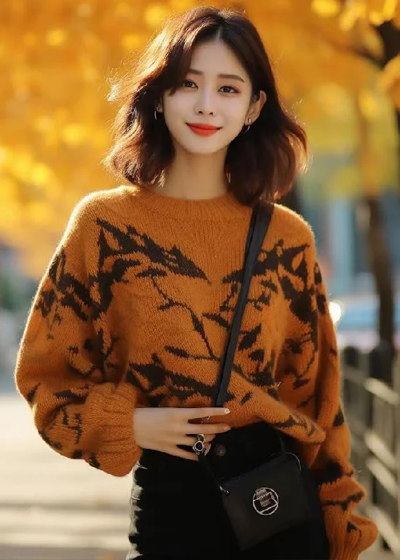 Women's Long Sleeve Turtleneck Cashmere SweatersNew Caramel O Neck Print Cotton Knit Sweaters Long Sleeve Women's Long Sleeve Turtleneck Cashmere SweatersNew Caramel O Neck Print Cotton Knit Sweaters Long Sleeve