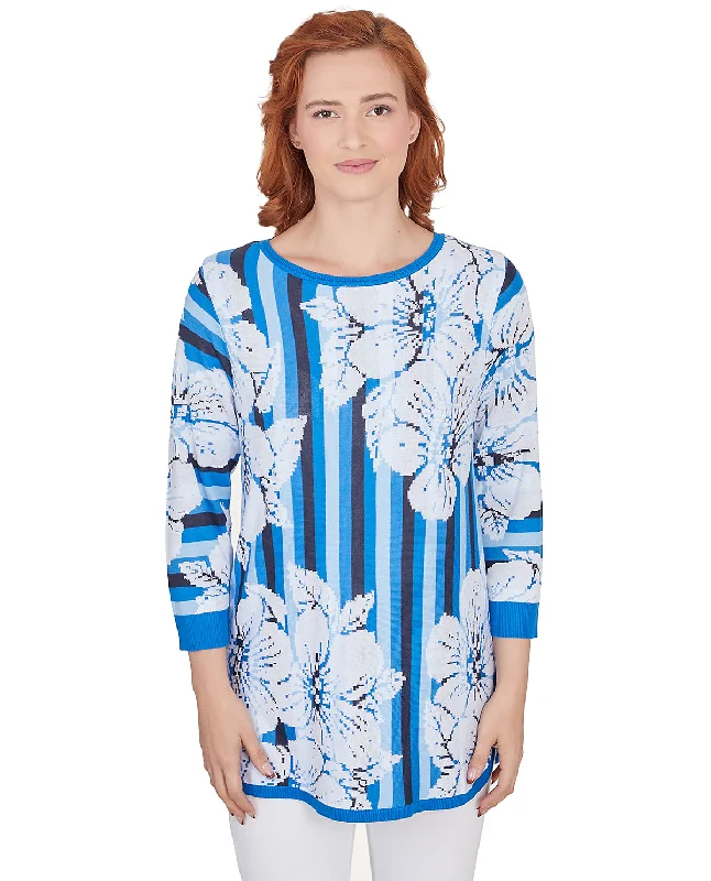 button down women cardigan with vintage buttonsRuby Road Blue Horizon Striped Pullover Sweater button down women cardigan with vintage buttonsRuby Road Blue Horizon Striped Pullover Sweater
