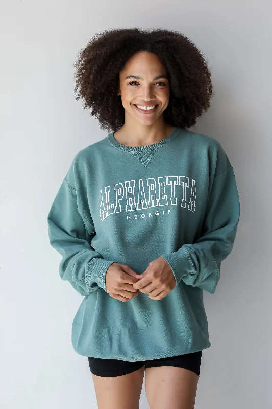 Split - Hem Women's Linen Blend Sweaters for SpringSeafoam Alpharetta Georgia Sweatshirt Split - Hem Women's Linen Blend Sweaters for SpringSeafoam Alpharetta Georgia Sweatshirt