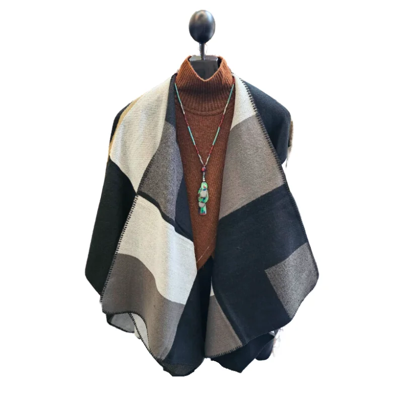 boyfriend style women cardigan for a relaxed fitShawl Cape Open Front Cardigan Super Soft Warm Grey/Brown/Blue boyfriend style women cardigan for a relaxed fitShawl Cape Open Front Cardigan Super Soft Warm Grey/Brown/Blue