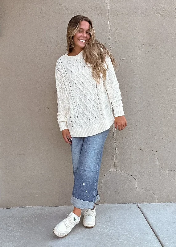 hand knitted women cardigan with artisanal charmShow Me Your Mumu Day to Day Sweater hand knitted women cardigan with artisanal charmShow Me Your Mumu Day to Day Sweater