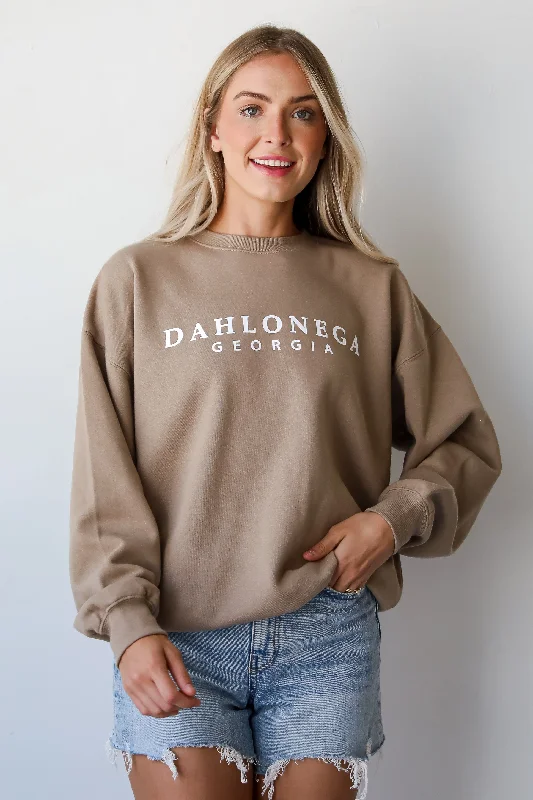 Button - Down Women's Shetland Wool Sweaters in Traditional PatternsTan Dahlonega Georgia Sweatshirt Button - Down Women's Shetland Wool Sweaters in Traditional PatternsTan Dahlonega Georgia Sweatshirt
