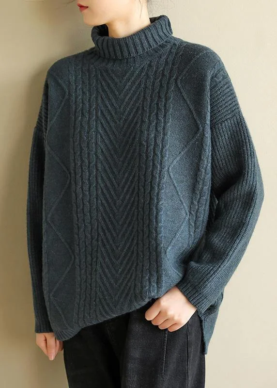 Boat Neck Women's Merino Wool Sweaters in Neutral ShadesVintage gray black knitted top cable fashion high neck knitwear Boat Neck Women's Merino Wool Sweaters in Neutral ShadesVintage gray black knitted top cable fashion high neck knitwear