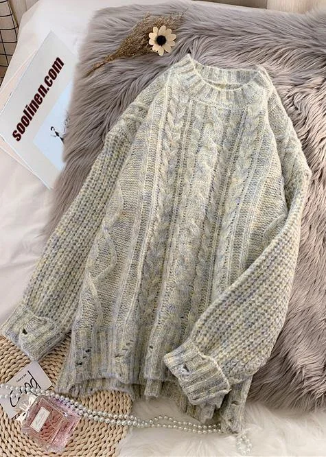 Hooded Women's Fleece - Lined Sweaters for WinterWomen o neck beige white knitted blouse spring fashion thickbox top Hooded Women's Fleece - Lined Sweaters for WinterWomen o neck beige white knitted blouse spring fashion thickbox top