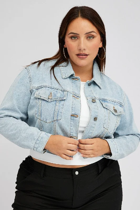 Cargo women jeans with multiple pockets for added functionalityDenim Vintage Wash Denim Jacket Cargo women jeans with multiple pockets for added functionalityDenim Vintage Wash Denim Jacket