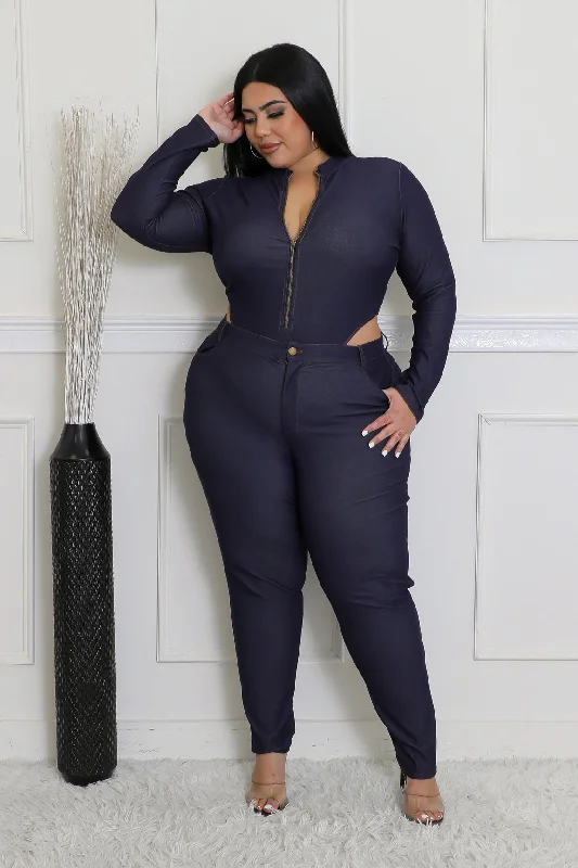 High - rise flare women jeans for a 70s - inspired lookDid It Again Bodysuit Pant Set High - rise flare women jeans for a 70s - inspired lookDid It Again Bodysuit Pant Set