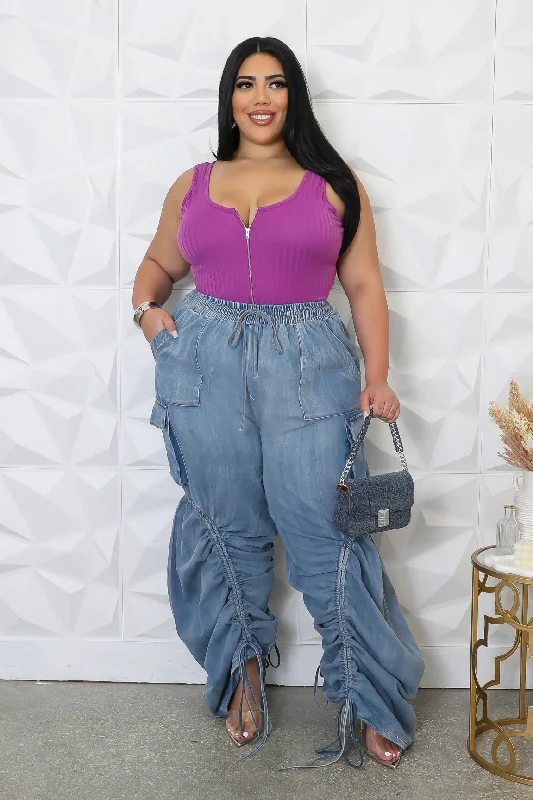 Colored women jeans in vibrant hues like red and yellowIndecisive Mood Pants