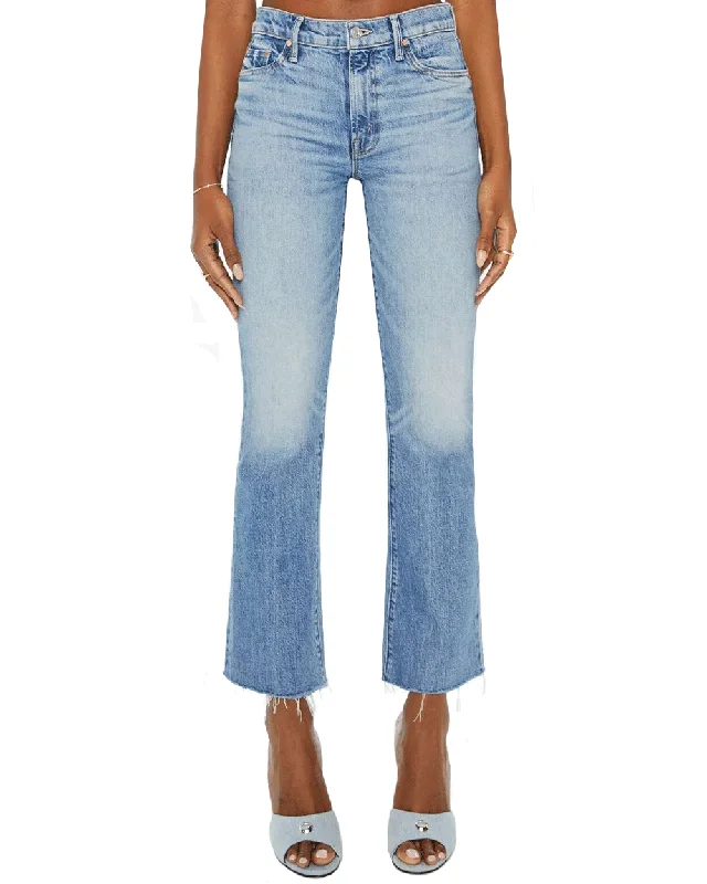 Wide - leg women jeans for a modern and relaxed vibeThe Outsider Flood Fray Jean in Are We There Yet Wide - leg women jeans for a modern and relaxed vibeThe Outsider Flood Fray Jean in Are We There Yet