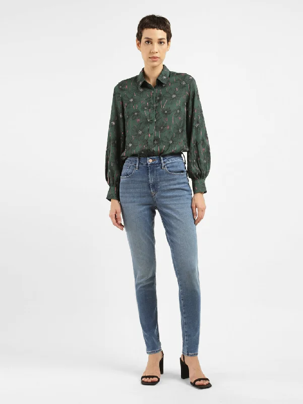 Embellished women jeans with studs or rhinestones for a glamorous touchWomen's High Rise 721 Skinny Fit Jeans Embellished women jeans with studs or rhinestones for a glamorous touchWomen's High Rise 721 Skinny Fit Jeans