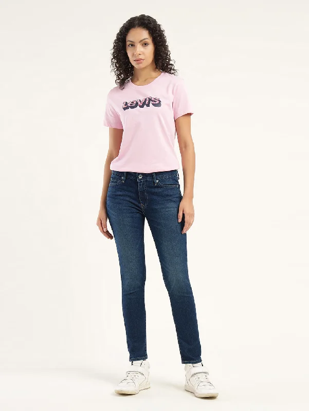 High - rise flare women jeans for a 70s - inspired lookWomen's High Rise 724 Slim Straight Fit Jeans High - rise flare women jeans for a 70s - inspired lookWomen's High Rise 724 Slim Straight Fit Jeans