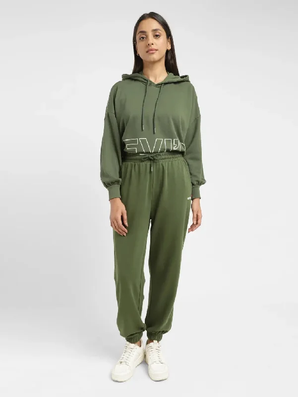 Plus - size women jeans for a comfortable and stylish fitWomen's High Rise Green Regular Fit Joggers Plus - size women jeans for a comfortable and stylish fitWomen's High Rise Green Regular Fit Joggers