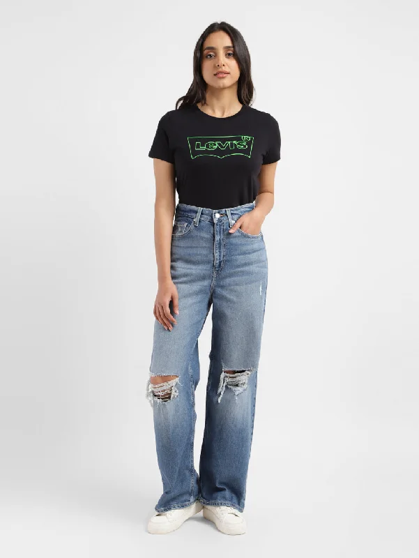 Wide - leg women jeans for a modern and relaxed vibeWomen's High Rise Loose Fit Jeans Wide - leg women jeans for a modern and relaxed vibeWomen's High Rise Loose Fit Jeans