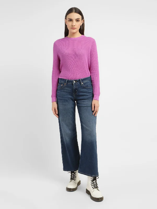 Wide - leg women jeans for a modern and relaxed vibeWomen's High Rise Straight Fit Jeans Wide - leg women jeans for a modern and relaxed vibeWomen's High Rise Straight Fit Jeans