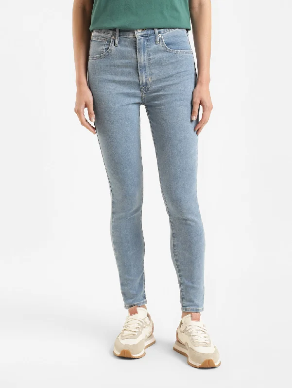 Light - wash women jeans for a fresh and summery appearanceWomen's High Rise Skinny Fit Jeans Light - wash women jeans for a fresh and summery appearanceWomen's High Rise Skinny Fit Jeans
