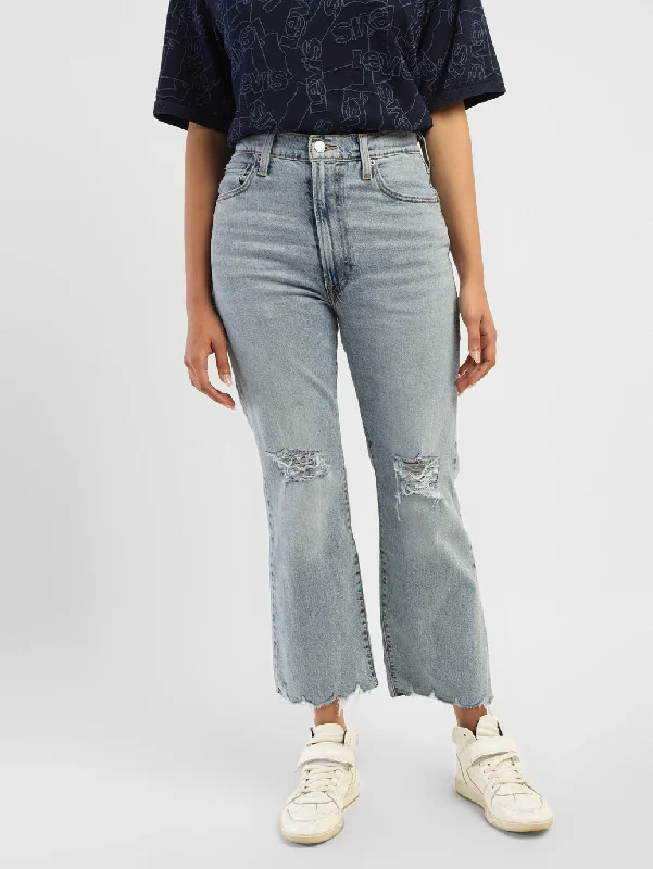 Stretch women jeans for enhanced mobility and comfortWomen's High Rise Ribcage Cropped Bootcut Jeans Stretch women jeans for enhanced mobility and comfortWomen's High Rise Ribcage Cropped Bootcut Jeans