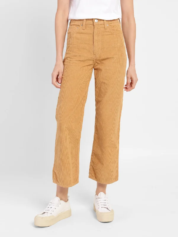 Wide - leg women jeans for a modern and relaxed vibeWomen's High Rise Loose Fit Trousers Wide - leg women jeans for a modern and relaxed vibeWomen's High Rise Loose Fit Trousers