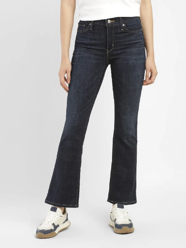 Ripped women jeans for a rebellious and fashion - forward styleWomen's Mid Rise 315 Bootcut Jeans Ripped women jeans for a rebellious and fashion - forward styleWomen's Mid Rise 315 Bootcut Jeans
