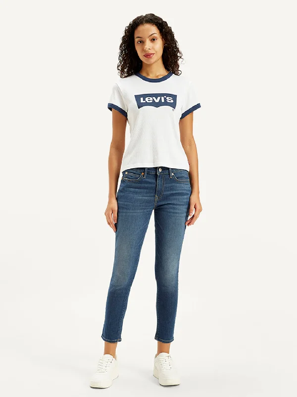 Cargo women jeans with multiple pockets for added functionalityWomen's Mid Rise 711 Skinny Blue Jeans Cargo women jeans with multiple pockets for added functionalityWomen's Mid Rise 711 Skinny Blue Jeans
