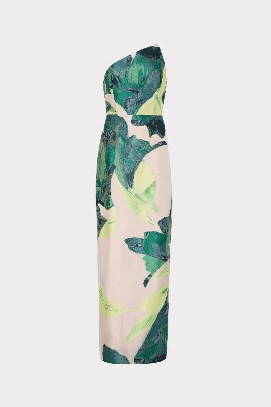 Little Black Women Dress with Sequins for a Glamorous Night OutAsymetrical Tropical Forest Jacquard Midi Dress Little Black Women Dress with Sequins for a Glamorous Night OutAsymetrical Tropical Forest Jacquard Midi Dress