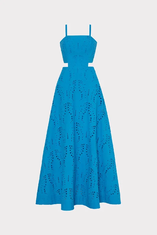 Long - Sleeve Women Dress in Velvet for a Luxurious Winter LookCrosby Butterfly Eyelet Maxi Dress Long - Sleeve Women Dress in Velvet for a Luxurious Winter LookCrosby Butterfly Eyelet Maxi Dress