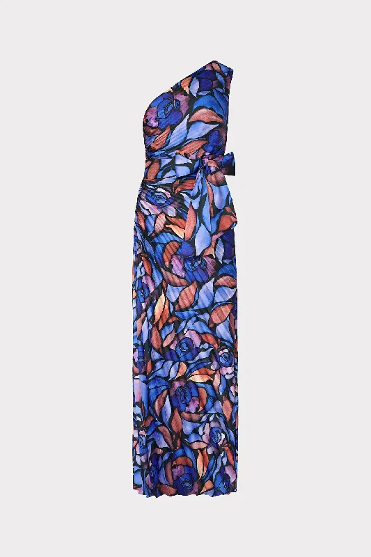 Pleated Women Dress with a Timeless and Elegant TextureEstelle Dream Rose Satin Dress Pleated Women Dress with a Timeless and Elegant TextureEstelle Dream Rose Satin Dress