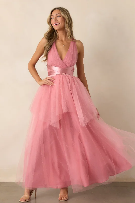 Ruffled Women Dress with Multiple Layers for a Playful and Girly StyleGraceful Movements Rose Maxi Dress Ruffled Women Dress with Multiple Layers for a Playful and Girly StyleGraceful Movements Rose Maxi Dress