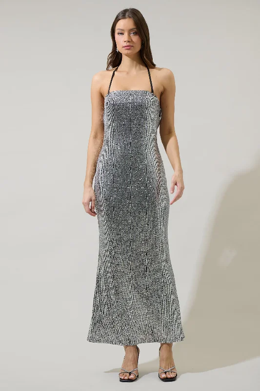 Wrap - Style Women Dress with Adjustable Fit for All Body TypesWillard Sequin Dynamite Strapless Maxi Dress Wrap - Style Women Dress with Adjustable Fit for All Body TypesWillard Sequin Dynamite Strapless Maxi Dress
