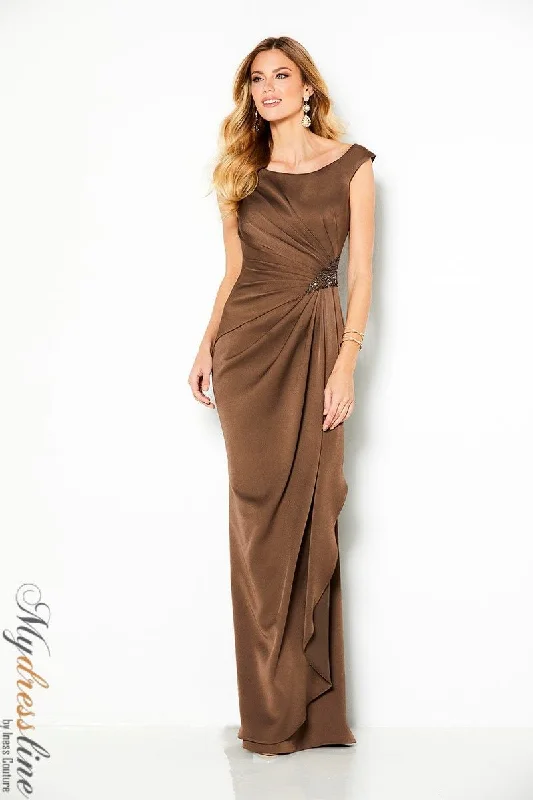 Strapless Women Dress with a Built - in Bra for Comfort and SupportCameron Blake 219676 Strapless Women Dress with a Built - in Bra for Comfort and SupportCameron Blake 219676