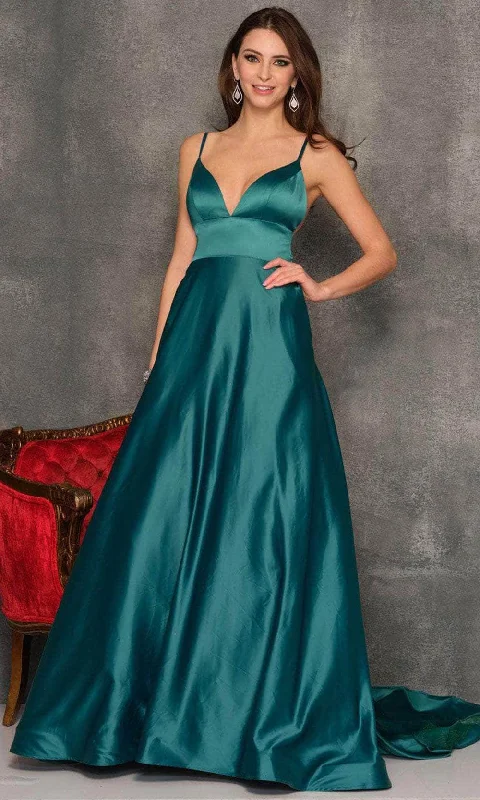 Shift Women Dress with a Simple and Classic Design for Everyday WearDave & Johnny 10719 - V-Neck Buttons Back A-Line Prom Dress Shift Women Dress with a Simple and Classic Design for Everyday WearDave & Johnny 10719 - V-Neck Buttons Back A-Line Prom Dress