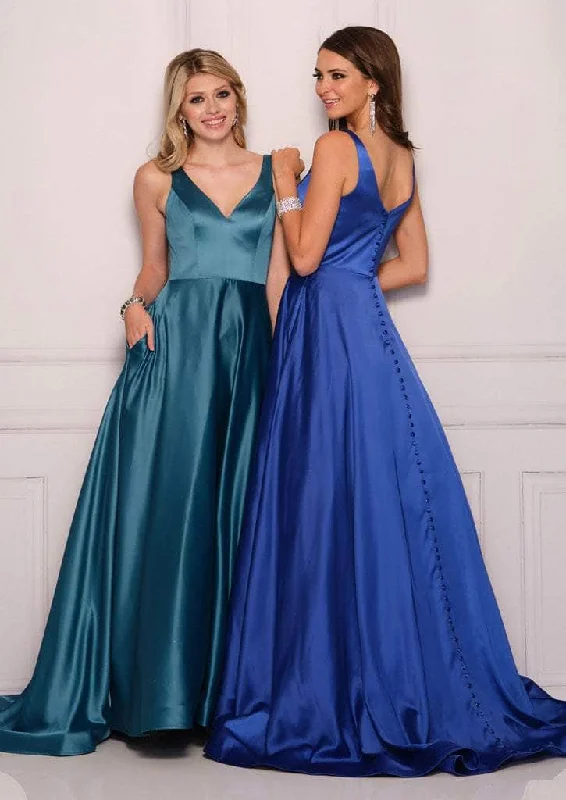 Strapless Women Dress with a Built - in Bra for Comfort and SupportDave & Johnny Bridal A10603 - Sleeveless V-neck Wedding Dress Strapless Women Dress with a Built - in Bra for Comfort and SupportDave & Johnny Bridal A10603 - Sleeveless V-neck Wedding Dress