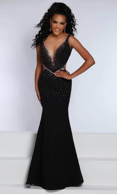 Mermaid - Style Women Dress with a Fitted Silhouette for Special OccasionsJohnathan Kayne 2640 - Jeweled Cutout Evening Gown Mermaid - Style Women Dress with a Fitted Silhouette for Special OccasionsJohnathan Kayne 2640 - Jeweled Cutout Evening Gown