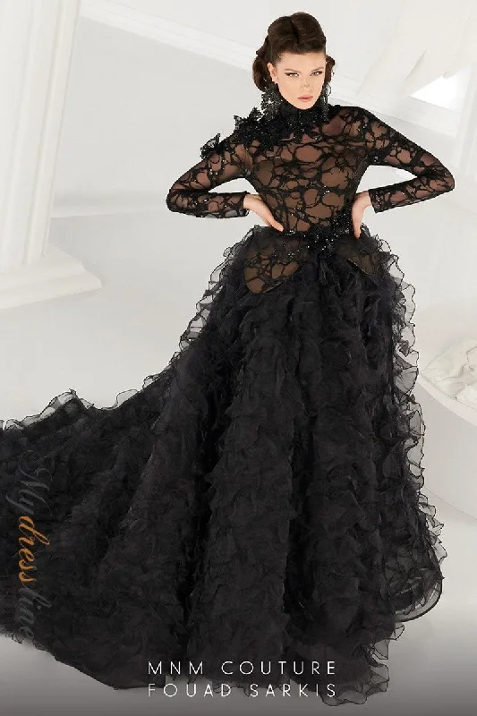 Mermaid - Style Women Dress with a Fitted Silhouette for Special OccasionsMNM Couture 2557 Mermaid - Style Women Dress with a Fitted Silhouette for Special OccasionsMNM Couture 2557