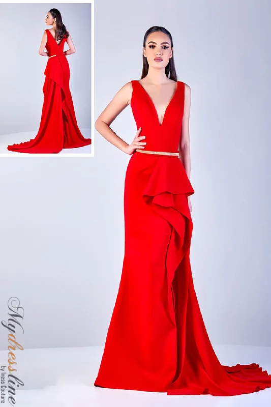 Backless Women Dress for a Sexy and Alluring Look at Evening EventsSara Badr 26703 Backless Women Dress for a Sexy and Alluring Look at Evening EventsSara Badr 26703