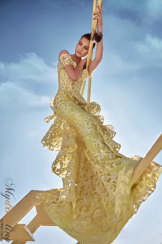 Mermaid - Style Women Dress with a Fitted Silhouette for Special OccasionsSara Badr 26735 Mermaid - Style Women Dress with a Fitted Silhouette for Special OccasionsSara Badr 26735