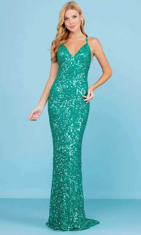 Sheath Women Dress with a Tailored Fit for a Professional LookSCALA - 47542 Sequined Sheath Dress Sheath Women Dress with a Tailored Fit for a Professional LookSCALA - 47542 Sequined Sheath Dress