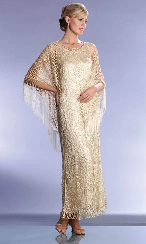 Shift Women Dress with a Simple and Classic Design for Everyday WearSoulmates C12002 - Signature Beaded Tank Dress With Shawl Shift Women Dress with a Simple and Classic Design for Everyday WearSoulmates C12002 - Signature Beaded Tank Dress With Shawl