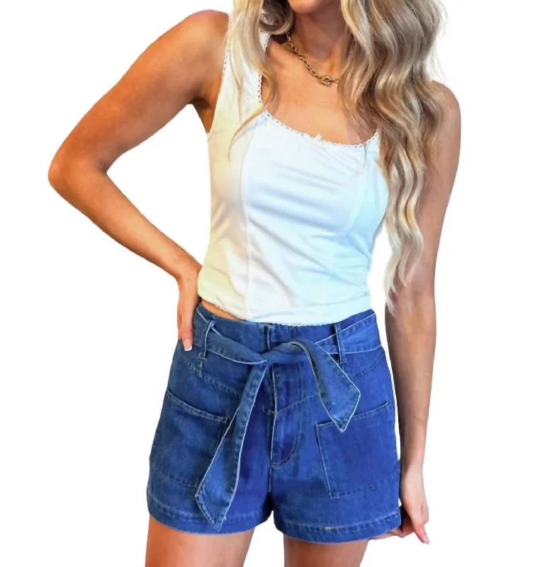 Printed Animal Print Women Shorts for a Wild and Stylish AppearanceCamryn Shorts In Denim Printed Animal Print Women Shorts for a Wild and Stylish AppearanceCamryn Shorts In Denim