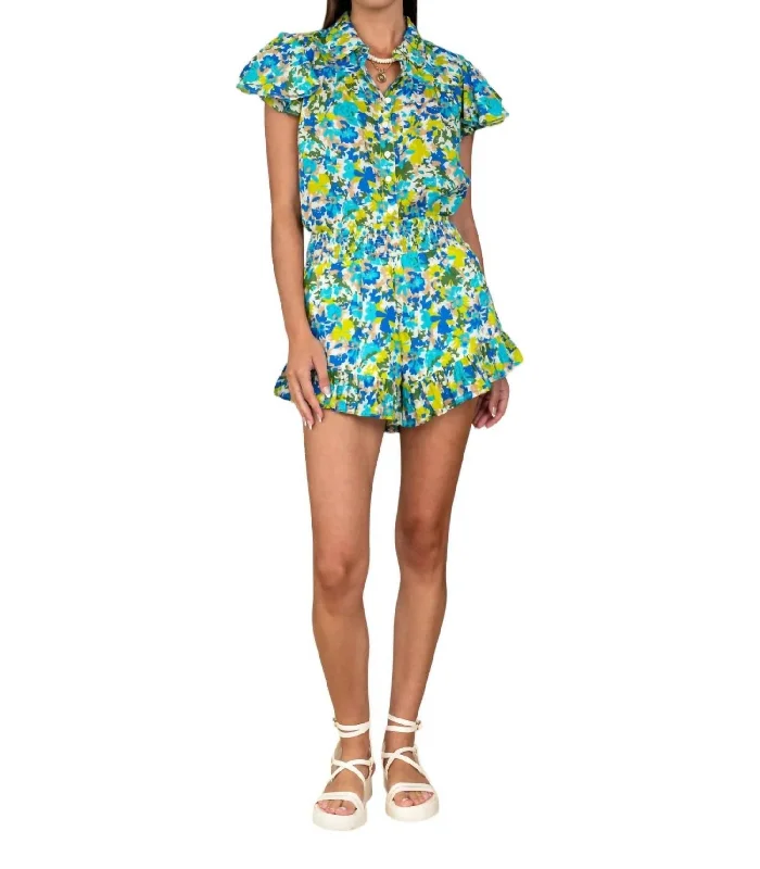 Printed Animal Print Women Shorts for a Wild and Stylish AppearanceChandler Short In Hidden Paradise Printed Animal Print Women Shorts for a Wild and Stylish AppearanceChandler Short In Hidden Paradise