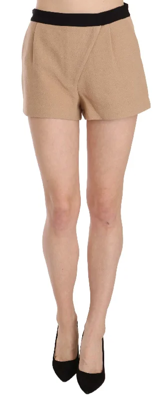 Linen Women Shorts for Breathable Comfort in Hot WeatherCostume National Chic Mid Waist Mini Women's Shorts Linen Women Shorts for Breathable Comfort in Hot WeatherCostume National Chic Mid Waist Mini Women's Shorts