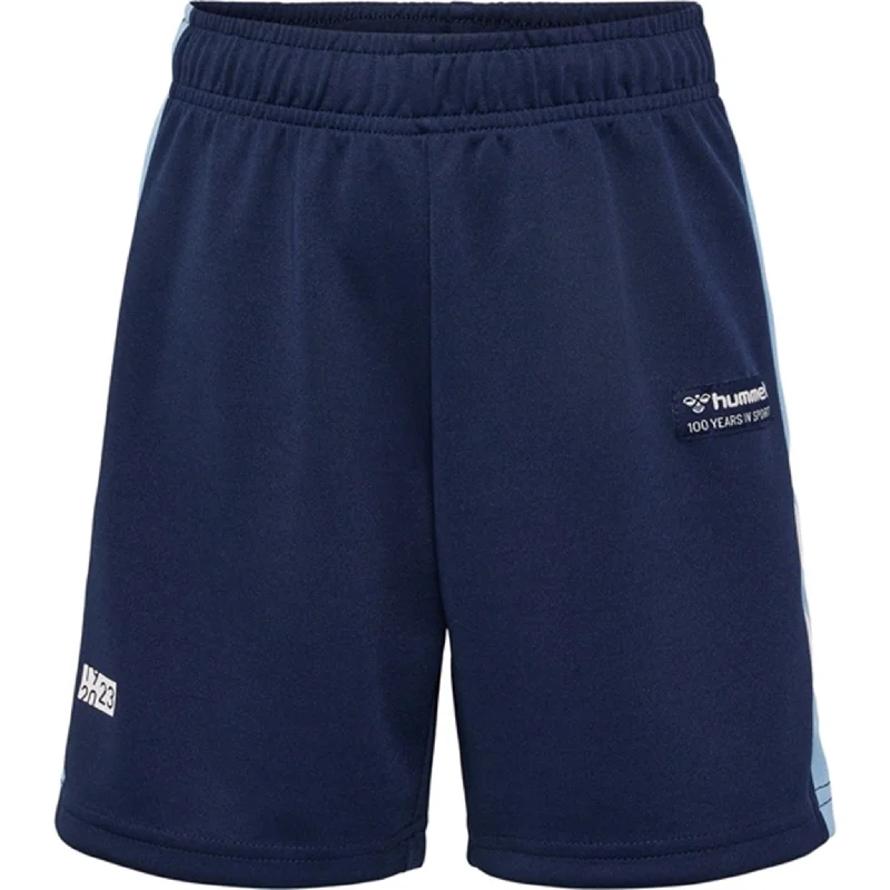 Patterned Geometric Women Shorts for a Modern AppealHummel Black Iris Ruphus Shorts