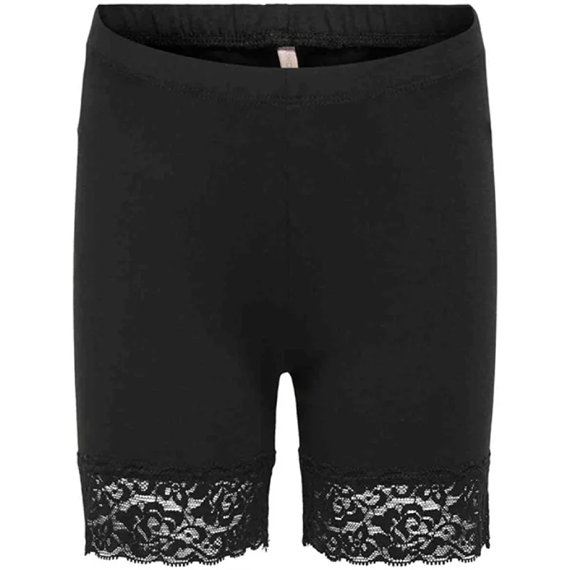 Bermuda Women Shorts for a Classic and Sophisticated LookKids ONLY Black Love Lace Bike Shorts Bermuda Women Shorts for a Classic and Sophisticated LookKids ONLY Black Love Lace Bike Shorts