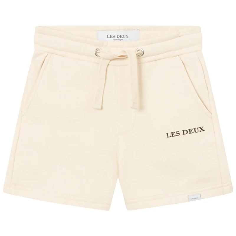 Belted Women Shorts to Enhance the WaistlineLes Deux Kids Ivory/Black Lens Sweatshorts Belted Women Shorts to Enhance the WaistlineLes Deux Kids Ivory/Black Lens Sweatshorts