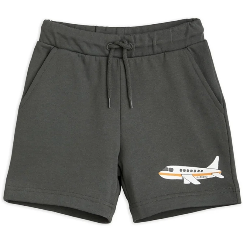 Elastic Waist Women Shorts for Easy Wear and ComfortMini Rodini Airplane Sweatshorts Grey Elastic Waist Women Shorts for Easy Wear and ComfortMini Rodini Airplane Sweatshorts Grey